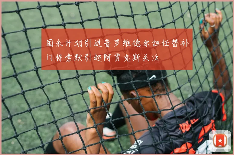 国米计划引进普罗维德尔担任替补门将索默引起阿贾克斯关注